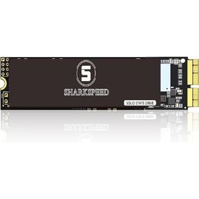 SHARKSPEED SSD 128GB M.2 2242 NGFF 42mm B+M Key SATA 3 Internal Solid State Drive for Desktop Laptop