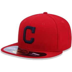 MLB Cleveland Indians Authentic On Field Alternate 59Fifty Fitted Cap, Scarlet