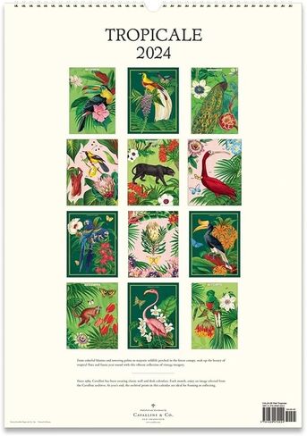Cavallini 2024 Calendar Wall Farmers Market 472154 in Saudi Arabia