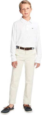 vineyard vines Boy's Breaker Pant, Stone, 16 in Saudi Arabia