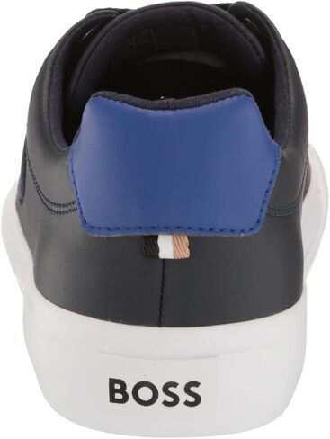 BOSS Men's Leather Court Lace Up Sneaker in Saudi Arabia