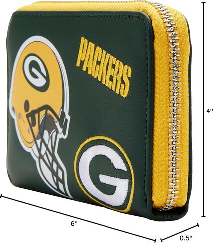 Loungefly NFL: محفظة Green Bay Packers مع رقع in Kuwait