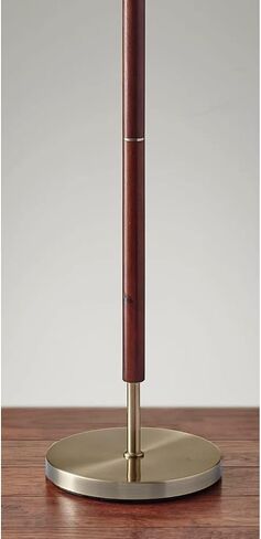 Adesso 3377-15, Floor Lamp, Walnut in Saudi Arabia