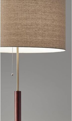 Adesso 3377-15, Floor Lamp, Walnut in Saudi Arabia