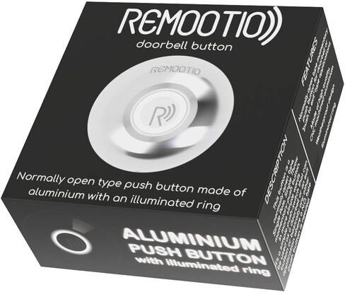 Momentary Push Button, Doorbell Button (Normally Open Type, Waterproof, SPST, momentary Push Button Switch with Illuminated Ring) in Saudi Arabia