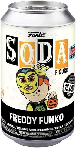 Funko Soda Vinyl Originals - علبة خدعة أو حلوى فريدي المختومة مع فرصة 1 في 6 في تشيس (NYCC 2023 Shared Exclusive) in Saudi Arabia