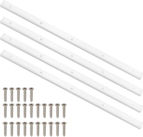 Table Saw Sled Kit, 4PCS Crosscut Sled Miter Bars for Table Saw Runners | Predrilled Holes, 25 Screws, 3/4" x 3/8" x 17" in Saudi Arabia