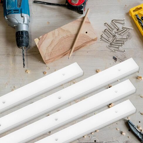 Table Saw Sled Kit, 4PCS Crosscut Sled Miter Bars for Table Saw Runners | Predrilled Holes, 25 Screws, 3/4" x 3/8" x 17" in Saudi Arabia