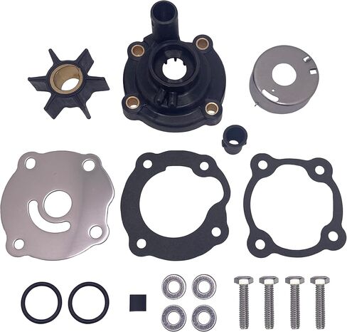 A.A Water Pump Impeller Housing Kit Replacement for Johnson Evinrude 14-25-28HP - 18-3383, 395270, 0395270 in Saudi Arabia