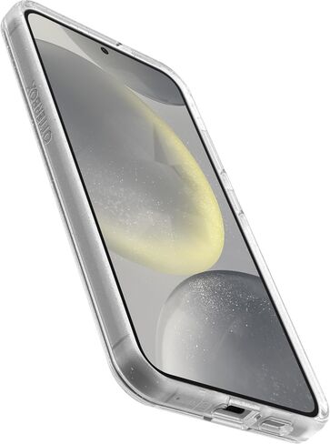 OtterBox Samsung Galaxy S24+ Symmetry Series Clear Case - STARDUST (Clear/Glitter), ultra-sleek, wireless charging compatible, raised edges protect camera & screen in Saudi Arabia