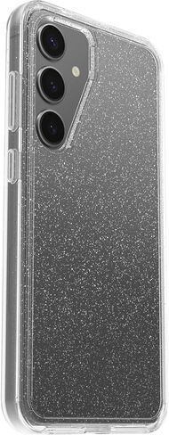OtterBox Samsung Galaxy S24+ Symmetry Series Clear Case - STARDUST (Clear/Glitter), ultra-sleek, wireless charging compatible, raised edges protect camera & screen in Saudi Arabia