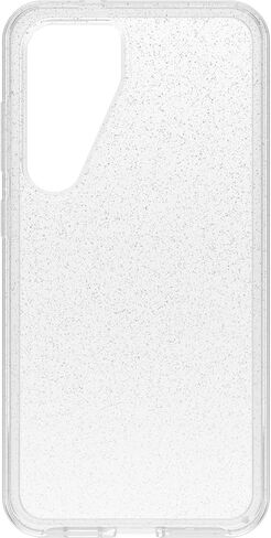 OtterBox Samsung Galaxy S24+ Symmetry Series Clear Case - STARDUST (Clear/Glitter), ultra-sleek, wireless charging compatible, raised edges protect camera & screen in Saudi Arabia