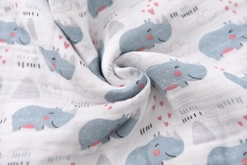 Swaddle Blankets, Baby Wrap for Boys and Girls, Breathable and Lightweight Muslin Receiving Blankets, Registry & Gift, 47 x 47 inches Cars in Saudi Arabia