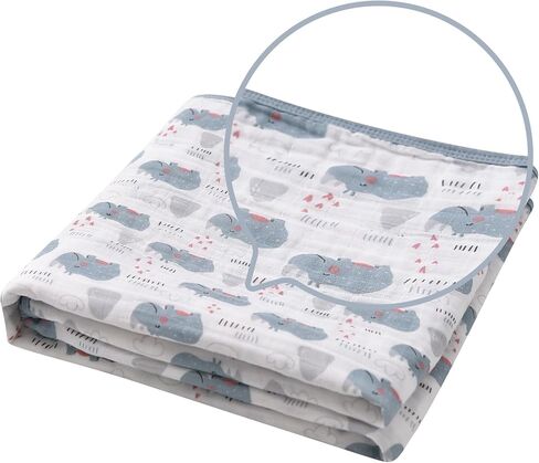 Swaddle Blankets, Baby Wrap for Boys and Girls, Breathable and Lightweight Muslin Receiving Blankets, Registry & Gift, 47 x 47 inches Cars in Saudi Arabia