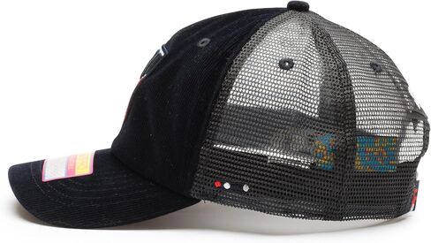 Team USA - US Soccer National Team 'Sideline' Trucker Snapback Adjustable Soccer Hat (Navy Blue) in Saudi Arabia