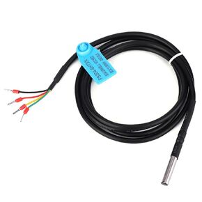 Jadeshay SHT20 Digital Soil Temperature Humidity Sensor Probe, Waterproof High Precision Rapid Response for HVAC, Greenhouses, Warehouse Monitoring
