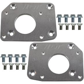 ICT Billet - Engine Mount Adapter Plates - LS1 Vehicle to LT1 Engine 2014-Up Swap Bracket Conversion Motor Mount Plate Gen III/IV to LT Gen V LT4 L83 L86 551367