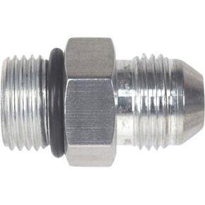 ICT Billet -8AN Flare to 8 Oring ORB Male Fuel Pump Rail Adapter Fitting Flare Hose Bare AN920-08-08A