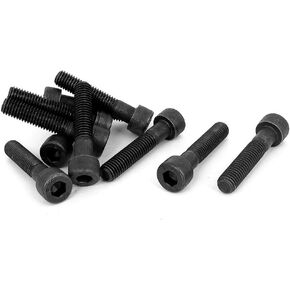 uxcell M8 x 40mm 12.9 Alloy Steel Hex Socket Head Cap Screws Bolt Black 10pcs