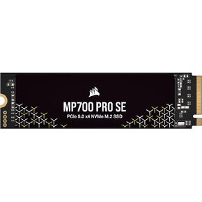 Corsair MP700 PRO SE 4TB M.2 PCIe Gen5 x4 NVMe 2.0 SSD – M.2 2280 – Up to 14,000MB/sec Sequential Read – High-Density TLC NAND – Black in Saudi Arabia