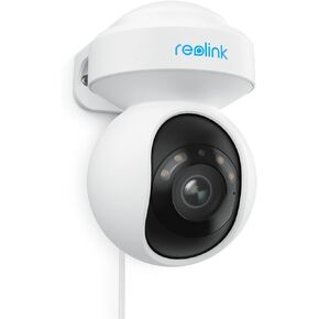 REOLINK 2K Outdoor Security Camera with Pan Tilt, F1.0 True Color Night Vision in Low-light Condition, 2.4/5GHz Dual-Band WiFi, Person/Vehicle/Animal Detection, 2 Way Audio, E1 Outdoor CX