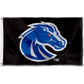 College Flags & Banners Co. Boise State Broncos Black 3x5 Flag