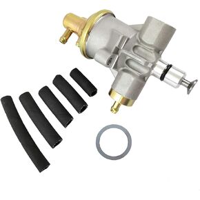 Fuel Lift Valley Pump With Hose Line Washer Kit fit for 1994-1997 Ford 7.3L Diesel Powerstroke F-250 F-350 Super Duty E-350#F6TZ9350A