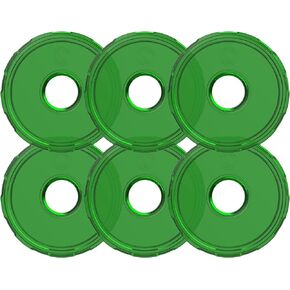 KC HiLiTES Cyclone V2 LED - Replacement Lens - Green - 6-PK
