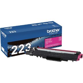 Brother Genuine TN223M Standard Yield Magenta Toner Cartridge (TN223 Series) (for use with HL-3210CW, HL-3270CDW, HL-3230CDN, MFC-L3770CDW, MFC-L3750CDW Printers