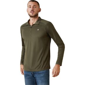 ARIAT Men's Sunstopper 1/4 Zip Baselayer