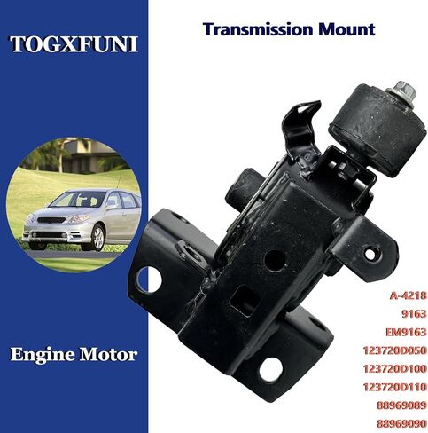 مجموعة تركيب المحرك 4 قطع، حوامل ناقل الحركة المتوافقة مع 2003-2008 Toyota Corolla 1.8L، Matrix 1.8L، 2003-2008 Pontiac Vibe Auto Transmission Replace# OE A4220 A4219 A4218 A4221 in Kuwait