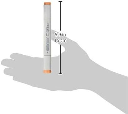 قلم تحديد كوبيك مع سن قابل للاستبدال، E13-Copic، لون أسمر فاتح in Saudi Arabia