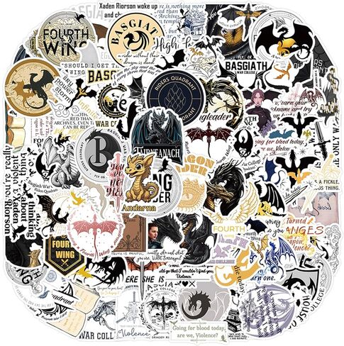 150 قطعة من ملصقات الرسوم المتحركة المضحكة المقاومة للماء لأجهزة الكمبيوتر المحمول، وزجاجة المياه، والهاتف، والأيباد، ولوح التزلج، وملصقات الفينيل للبالغين من الفتيات المراهقات ومحبي كتب التنين، وشارات السيارات in Kuwait