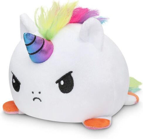 TeeTurtle - The Original Reversible Bear Plushie - Pride - Brown + Rainbow - Cute Sensory Fidget Stuffed Animals That Show Your Mood! in Saudi Arabia