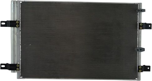 TRQ AC Condenser A/C Air Conditioning w/Receiver Drier Compatible with Edge MKX in Saudi Arabia