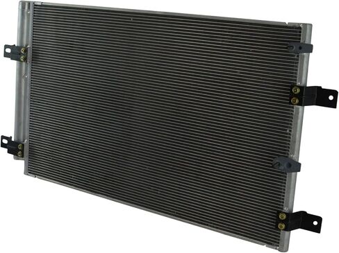 TRQ AC Condenser A/C Air Conditioning w/Receiver Drier Compatible with Edge MKX in Saudi Arabia