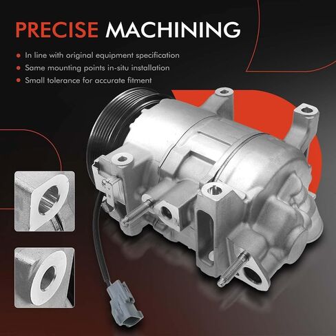 A-Premium Air Conditioner AC Compressor with Clutch Compatible with Chrysler 300 & Dodge Charger 2014-2021, Challenger 2015-2021 3.6L in Saudi Arabia