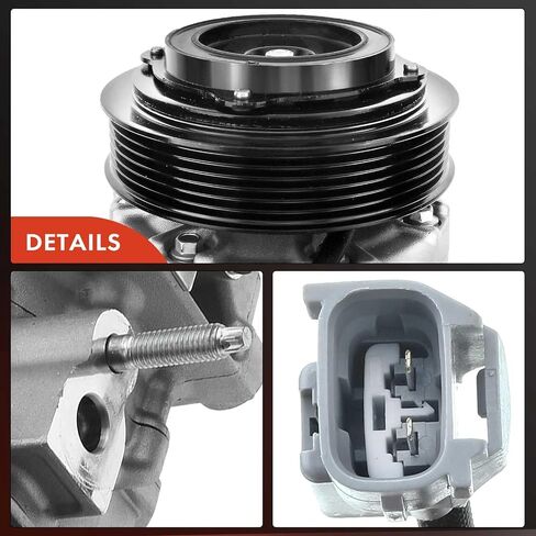 A-Premium Air Conditioner AC Compressor with Clutch Compatible with Chrysler 300 & Dodge Charger 2014-2021, Challenger 2015-2021 3.6L in Saudi Arabia