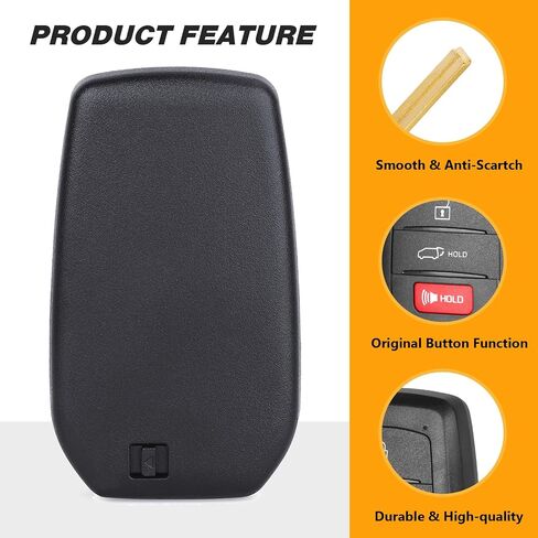 Car Key Fob Smart Keyless Entry Remote Replacement for Toyota Venza 2021 2022 2023 2024 FCC ID:HYQ14FBX 8990H-48050 231451-3041 Board 314.3MHz 4 Buttons in Saudi Arabia