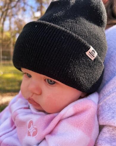 FURTALK Baby Beanie Fleece Lined Toddler Winter Hat Boys Girls Knit Warm Beanies Kids Ski Hats for 0-8 Years in Kuwait