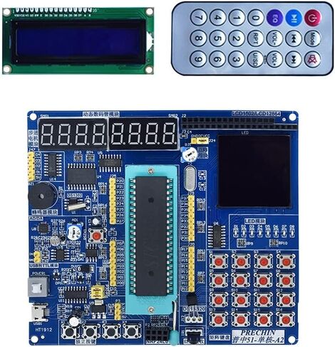 DONGKER STC89C52 Development Board,C51 8051 MCU Development Adapter Module Development Expansion Board with Backlight 1602 LCD Screen in Saudi Arabia