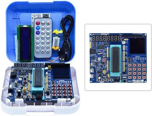 DONGKER STC89C52 Development Board,C51 8051 MCU Development Adapter Module Development Expansion Board with Backlight 1602 LCD Screen in Saudi Arabia