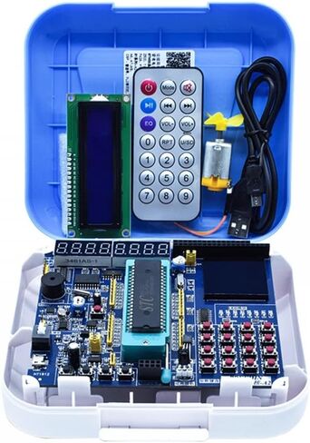 DONGKER STC89C52 Development Board,C51 8051 MCU Development Adapter Module Development Expansion Board with Backlight 1602 LCD Screen in Saudi Arabia