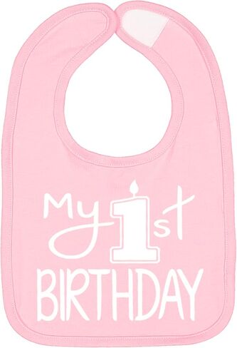 Aiden's Corner Handmade Cute Baby Boy Girl First Birthday Smash Cake Bibs - Birthday Bib in Kuwait