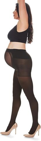 MeMoi Women's Microfiber 60 Denier Opaque Maternity Tights in Saudi Arabia