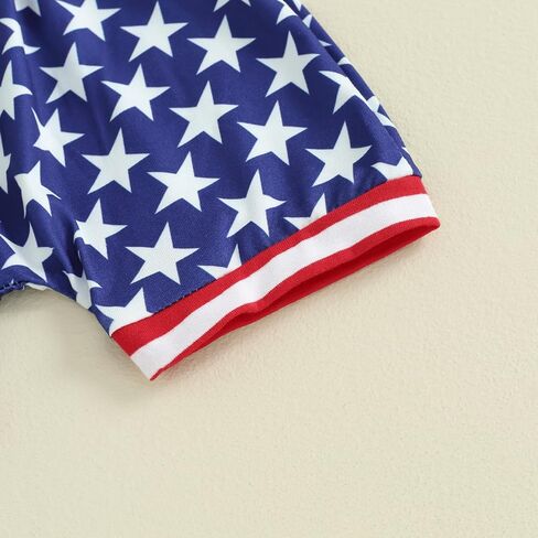 FYBITBO Baby Boy 4th of July Outfits Short Sleeve Tee Shirt and Casual Shorts 2Pcs Fourth of July Summer Outfit in Kuwait