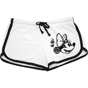 Minnie Mouse Juniors White Disney Beach Shorts X-Large