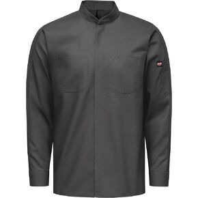 Red Kap Men's Long Sleeve Pro+ Work Shirt with Oilblok and Mimix