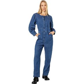 Madewell Denim Straight-Leg Jumpsuit Mcneil Wash 6