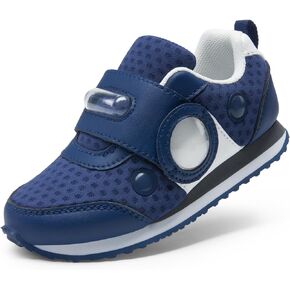 DREAM PAIRS Kids Sneakers Toddler Boys Girls Shoes Unisex-Child Sneakers Non-Slip Walking Shoes for Little Kids with Hook and Loop